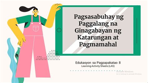 di maayos na lipunan|[Tinig] Pagsasabuhay ng Katarungan at Pag.
